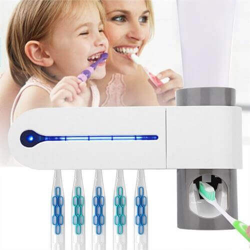 ​מתקן חיטוי UV למברשות שיניים