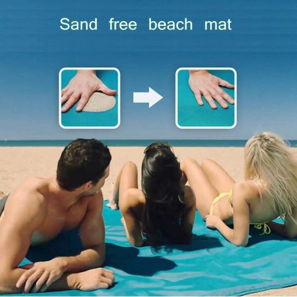 מחצלת חוף חדשנית מסננת חול