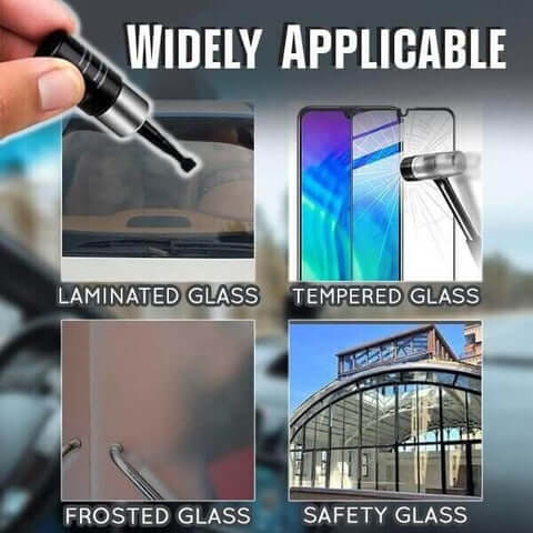 חומר חדשני לתיקון זכוכית