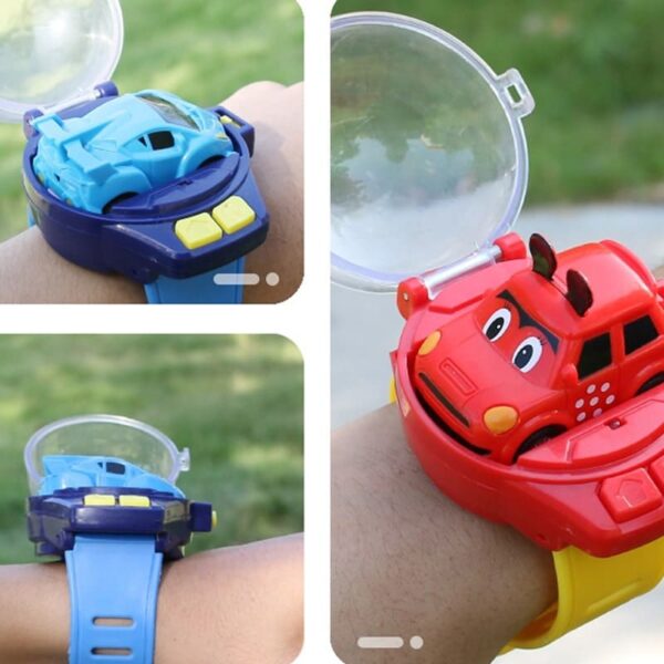 שעון עם צעצוע רכב בשלט רחוק לילדים