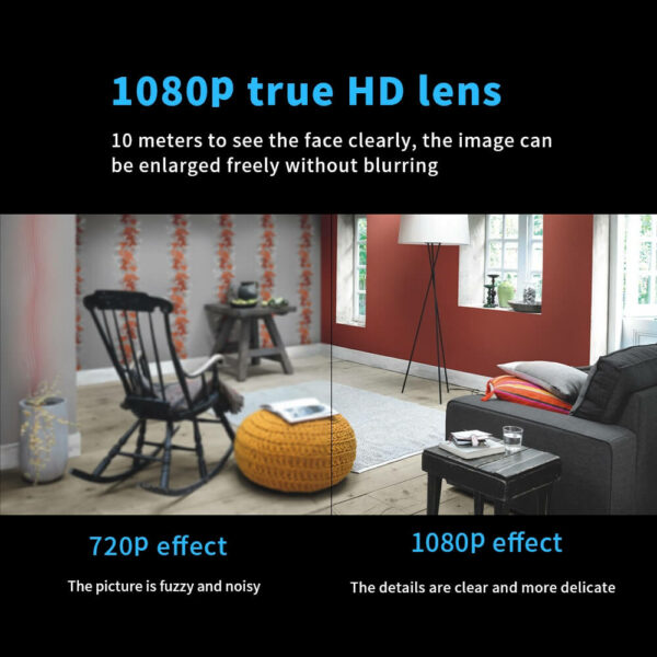 מיני מצלמת WIFI קטנה במיוחד באיכות HD