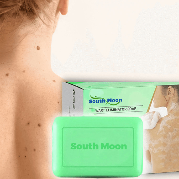 סבון טיפולי להסרת יבלות ושומות מהגוף