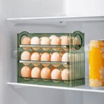 מעמד אחסון ביצים למקרר