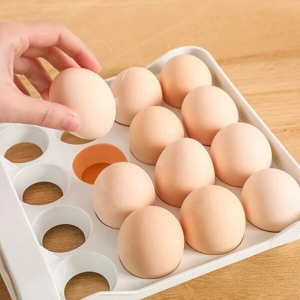 מגירה חדשנית לאחסון ביצים במקרר