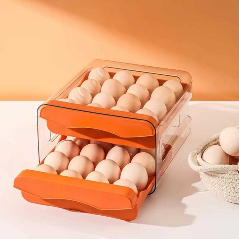 מגירה חדשנית לאחסון ביצים במקרר