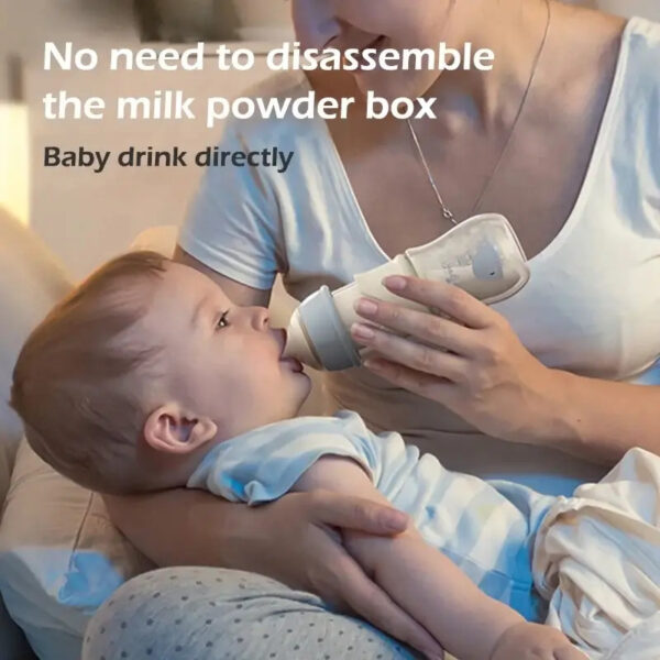 בקבוק תינוק בטיחותי Dr Green פטנט חדשני להאכלת תינוקות.
