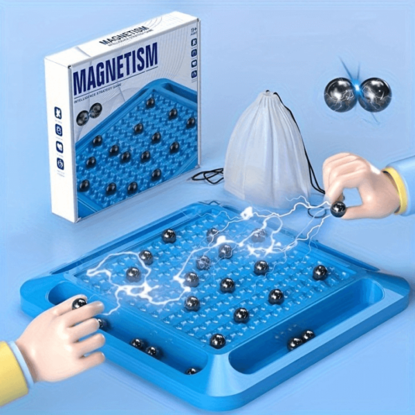 משחק מגנטים אסטרטגי לכל המשפחה – MagniLogic