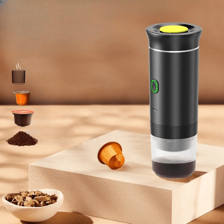 מכונת קפה ניידת ונטענת – PocketBrew
